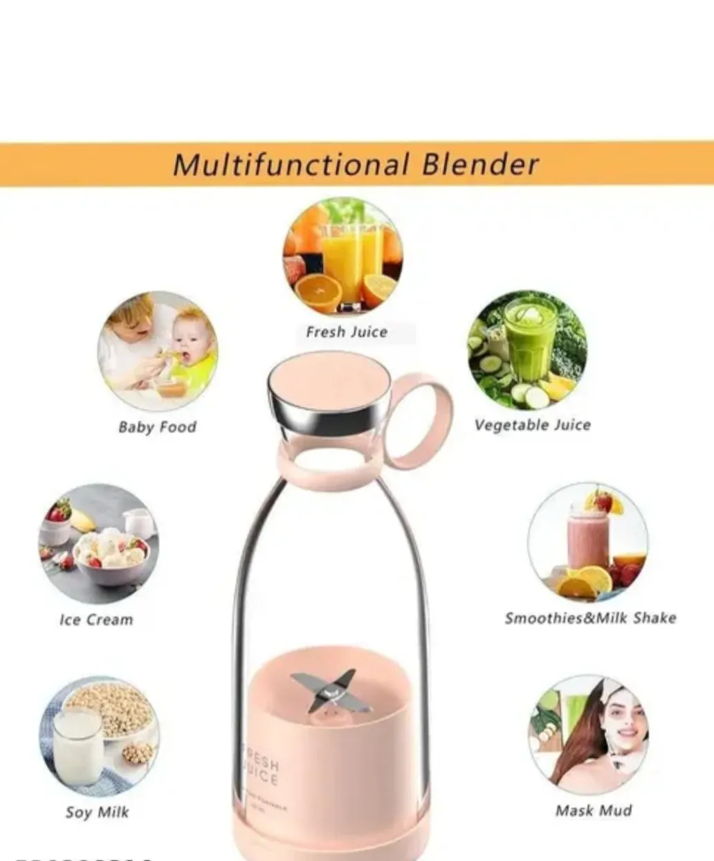 – Anywhere, USB Blend Final clearance Portable Anytime! High-tech Blender Rechargeable