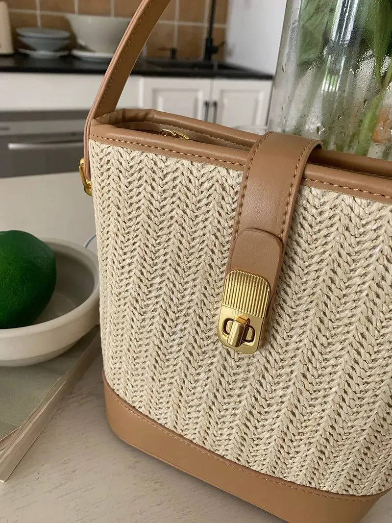2023 Summer Women's Straw Beach Handbags