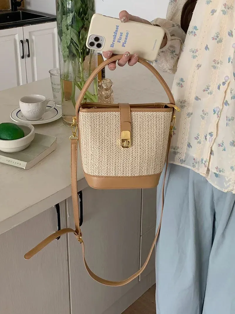 2023 Summer Women's Straw Beach Handbags