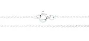 20CX810-18: Necklace SS Cable 1.82x1.37mm 18"