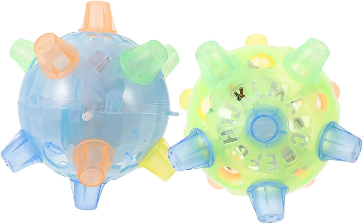 2Pcs Light Up Music Jumping Dancing Ball No Battery Required Color for Parties Fun Sensory Experience with Dynamic Music and Bright Lights