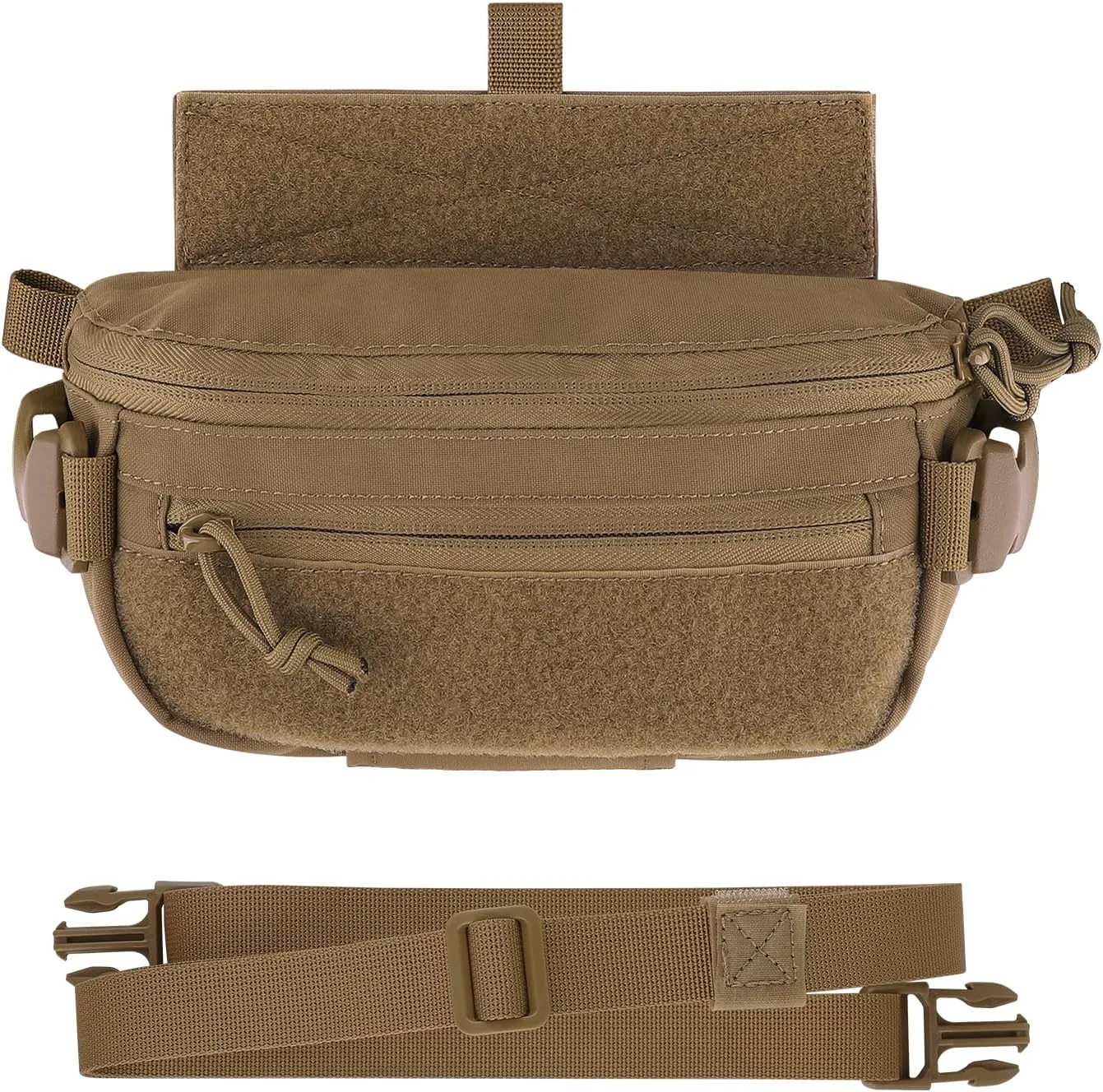 3 in 1 Drop Pouch Hanger Pouches Waistpack Sling Bag Fanny Pack for Vest JPC CPC LBT K19