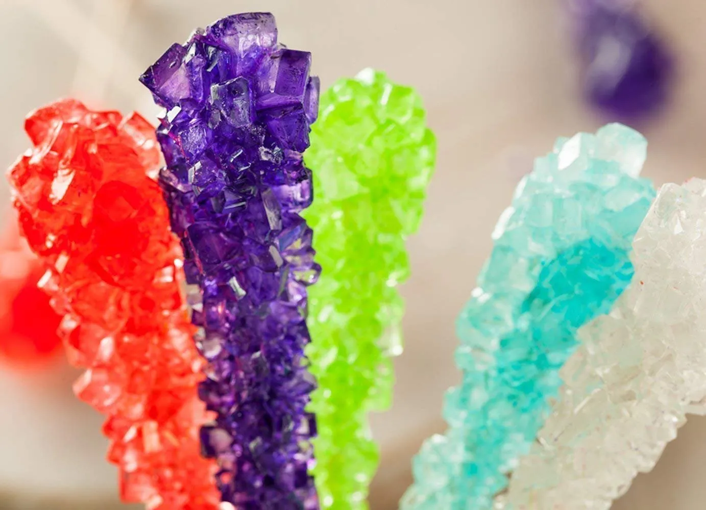 36 Extra Large Assorted Rock Candy Sticks: Espeez - Candy Party Favors - for Birthdays, Weddings, Receptions, Bridal, Baby Showers - Rock Candy Bulk