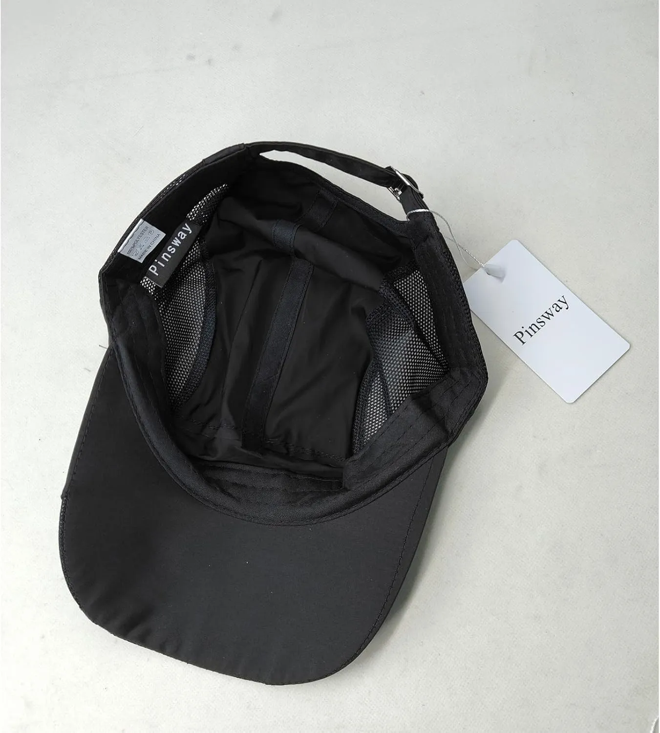 4 Pack Quick Drying Baseball Cap Bulk, Breathable Performance Running Hats, Mesh Lightweight UPF 50  Sports Hats