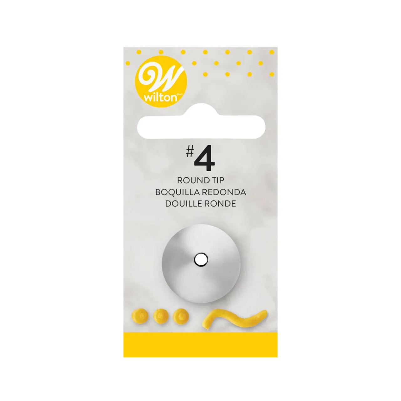 418-4 Round Tip Carded