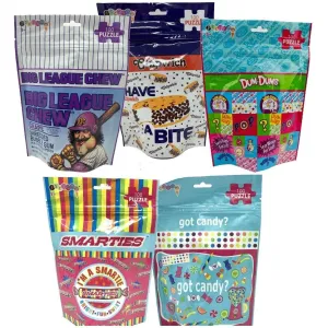 5-Pack: Candy Ice Cream Themed Jigsaw Puzzles