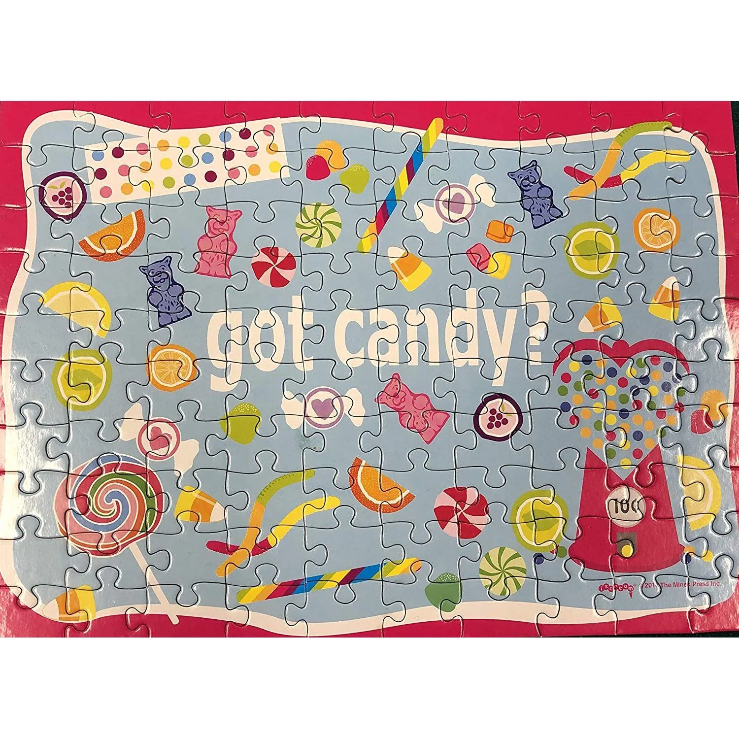 5-Pack: Candy Ice Cream Themed Jigsaw Puzzles