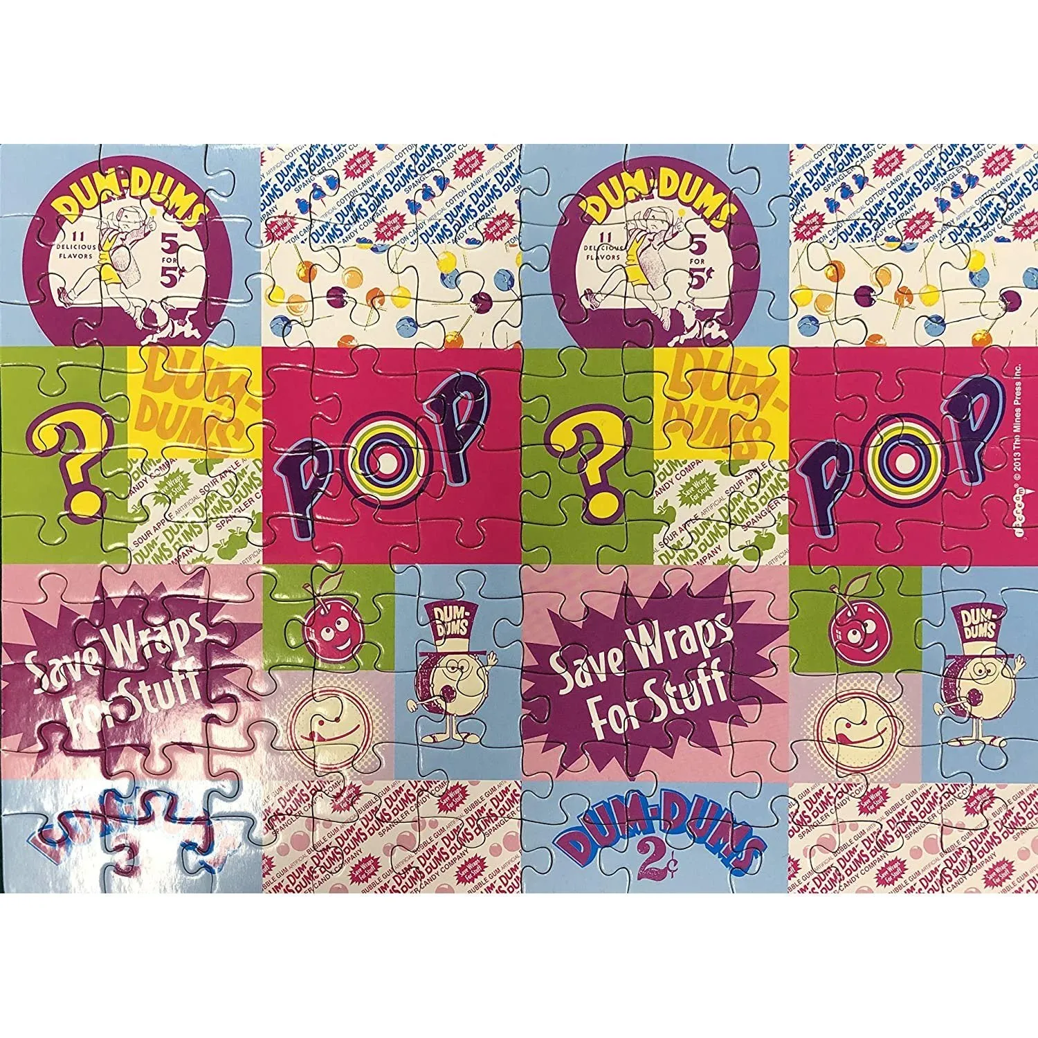 5-Pack: Candy Ice Cream Themed Jigsaw Puzzles