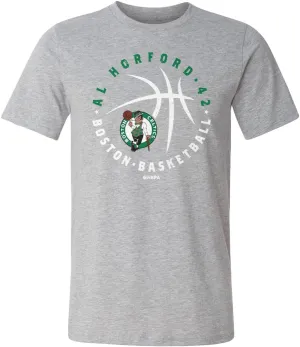500 LEVEL Al Horford Boston Celtics Shirt - Al Horford Boston Celtics Player Ball WHT