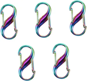 5Pcs Link Buckle Durable Chain Connectors for DIY Handbag Purse and Jewelry Making Easy to Install Resistant for Craft Projects