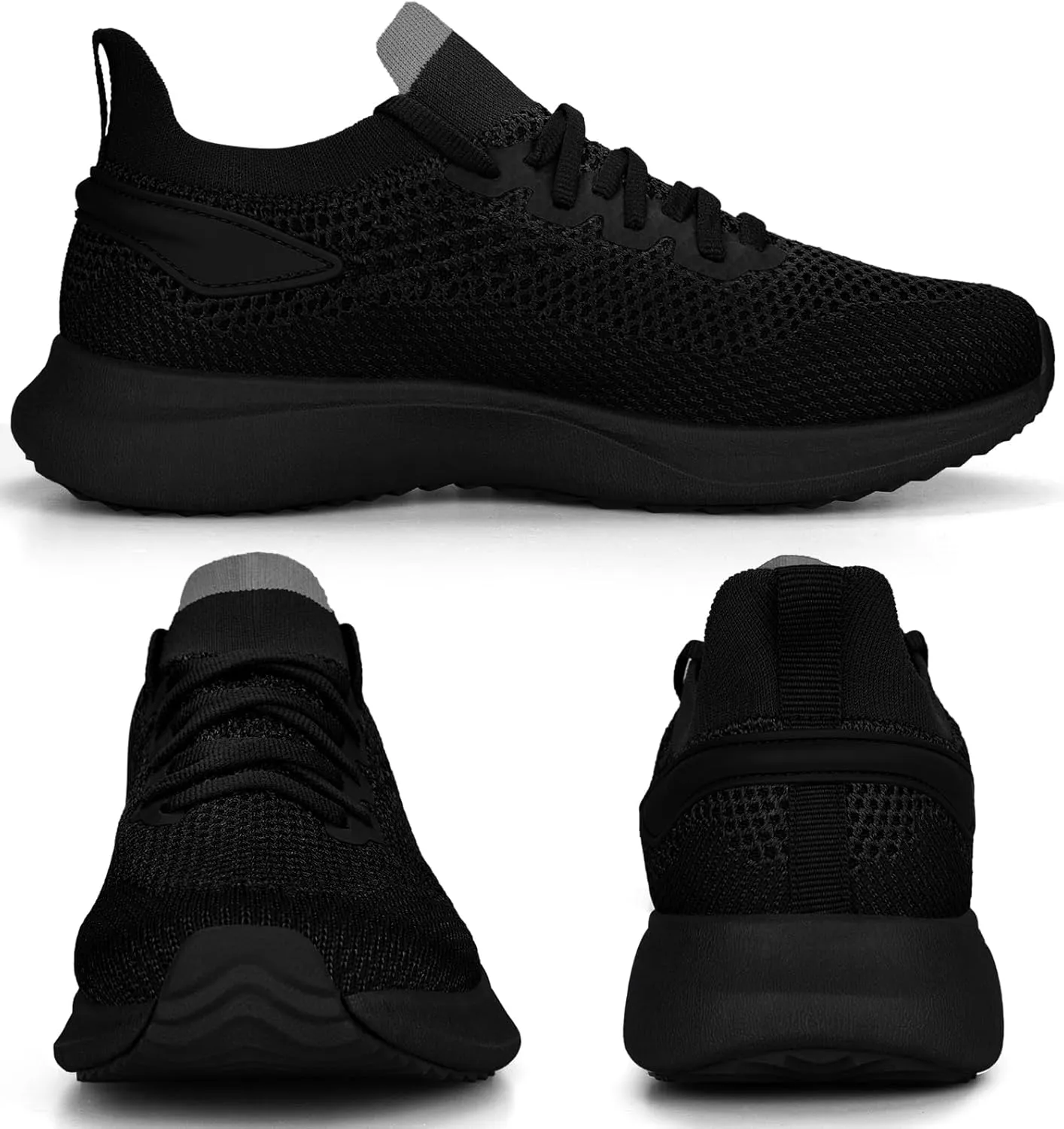 Abboos Running Shoes Womens Non Slip Gym Workout Shoes Lightweight Breathable Tennis Shoes Mesh Walking Sneakers