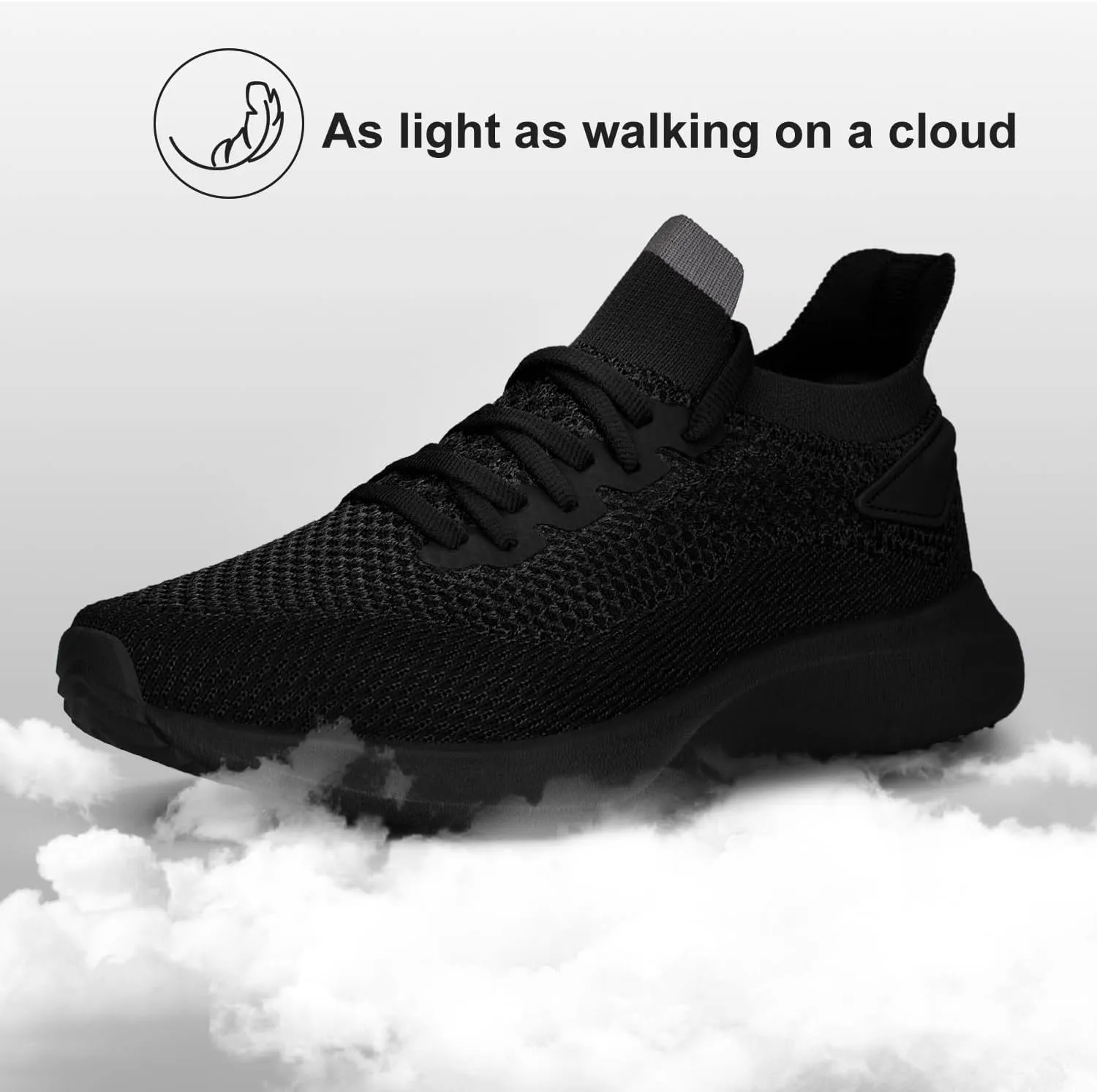 Abboos Running Shoes Womens Non Slip Gym Workout Shoes Lightweight Breathable Tennis Shoes Mesh Walking Sneakers