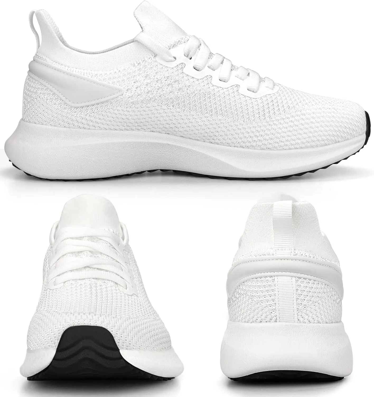 Abboos Running Shoes Womens Non Slip Gym Workout Shoes Lightweight Breathable Tennis Shoes Mesh Walking Sneakers