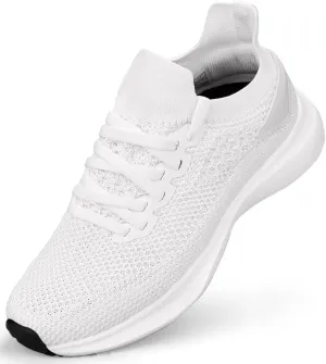 Abboos Women's Non Slip Gym Workout Shoes, Lightweight Breathable Tennis Shoes, Mesh Walking Sneakers