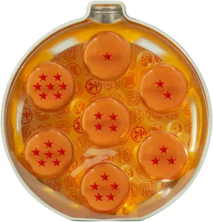 ABYSTYLE Studio Dragon Ball Z Collectible Dragon Radar Tin Includes 7 Acrylic Resin Crystal Ball Replicas, Each Measuring 2" Across DBZ Anime Manga Collectibles Gift