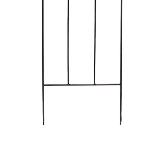 Achla Sunflowers Trellis Side Panels, Black, 58"H, Set of 2