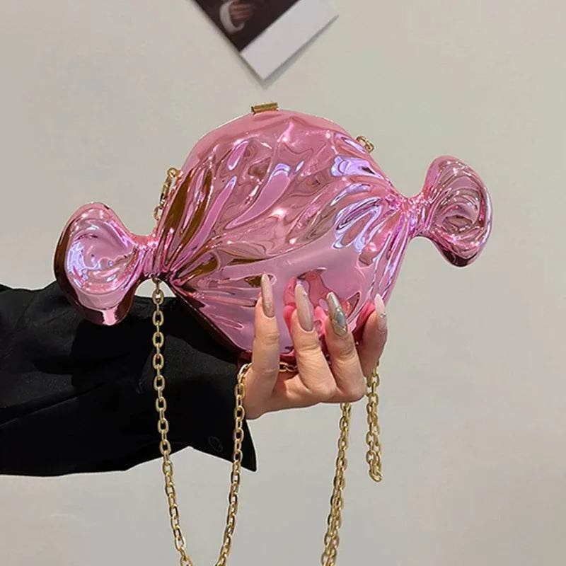 Acrylic Candy Crossbody Clutch