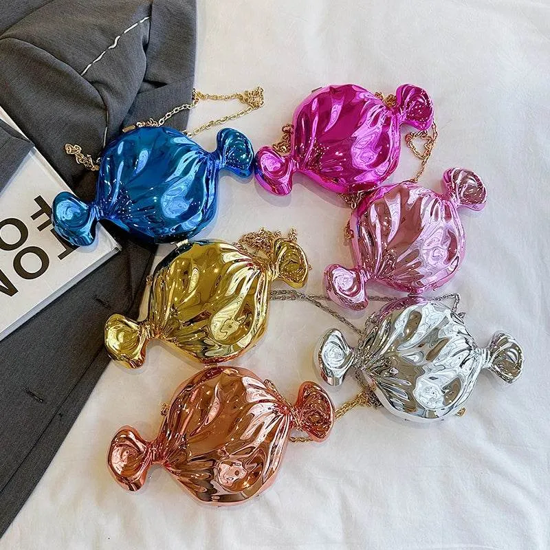 Acrylic Candy Crossbody Clutch