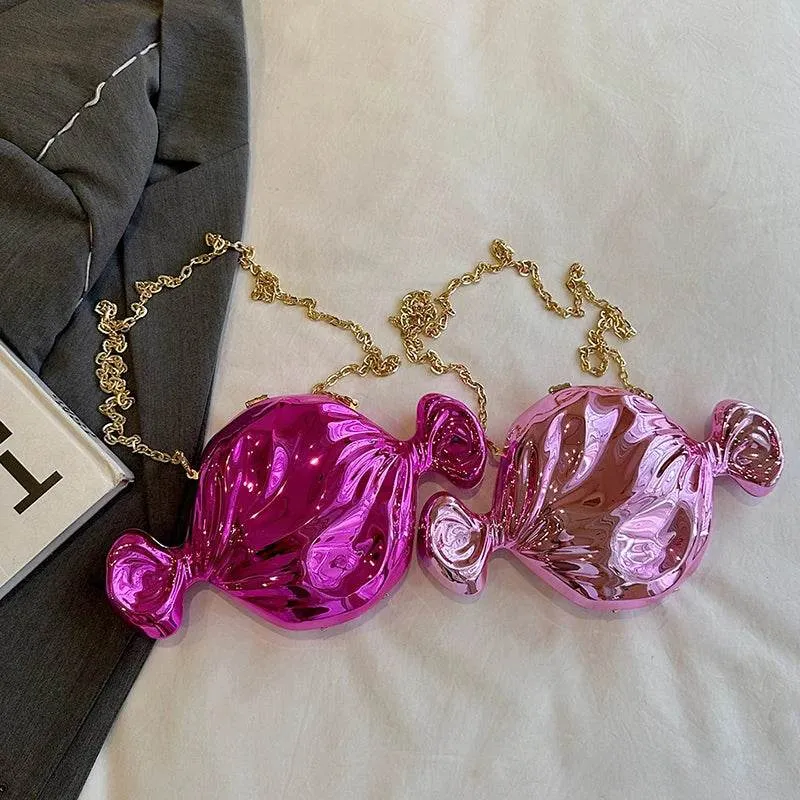 Acrylic Candy Crossbody Clutch