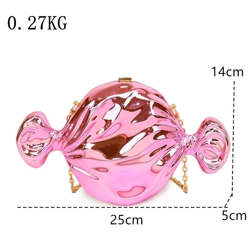 Acrylic Candy Crossbody Clutch