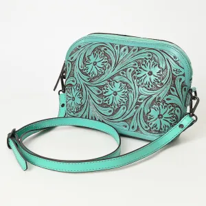 ADBGZ786B American Darling SMALL CROSSBODY Hand Tooled Genuine Leather women bag western handbag purse