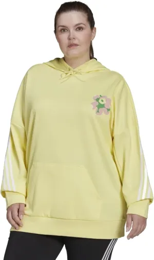 adidas Plus Size Marimekko x Hoodie Pearl Citrine 2X