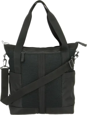 adidas Women, Large Tote, Gym Bag with Shoulder Strap, Black, OSFA