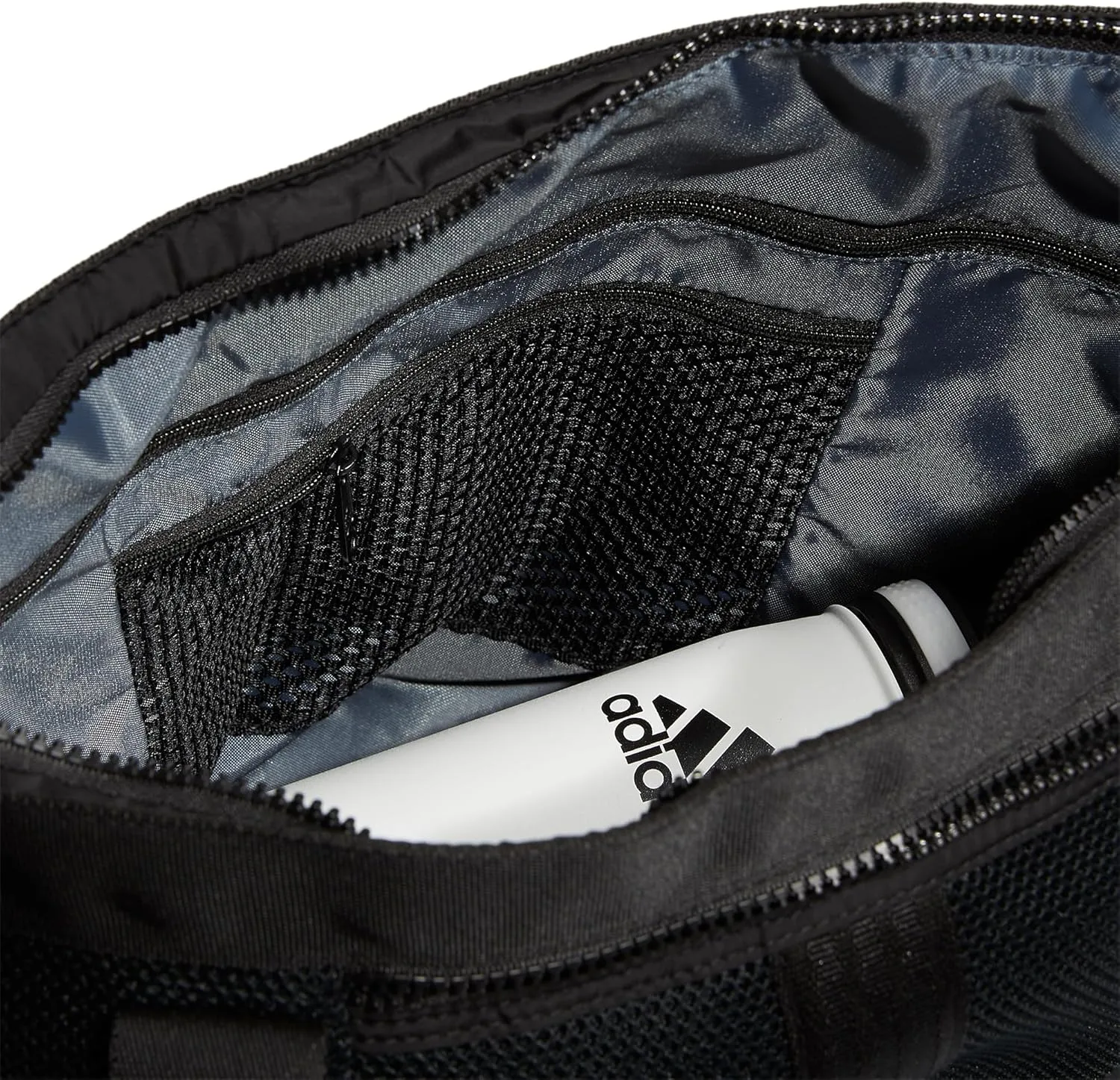 adidas Women, Large Tote, Gym Bag with Shoulder Strap, Black, OSFA