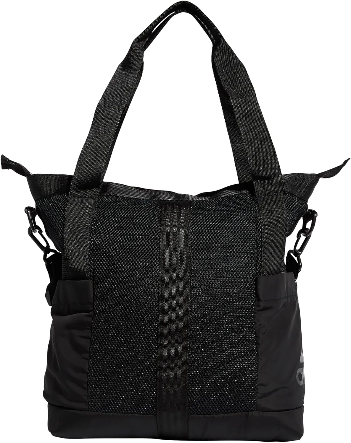 adidas Women, Large Tote, Gym Bag with Shoulder Strap, Black, OSFA
