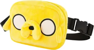 Adventure Time Crossbody Bag, Jake Plush Mini Handbag with Adjustable Shoulder Strap, Multi