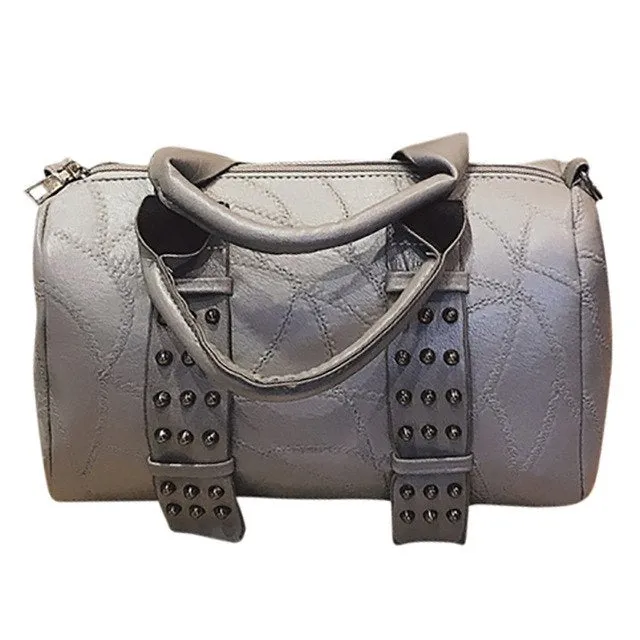 Aelicy Women Retro Rivet Bag