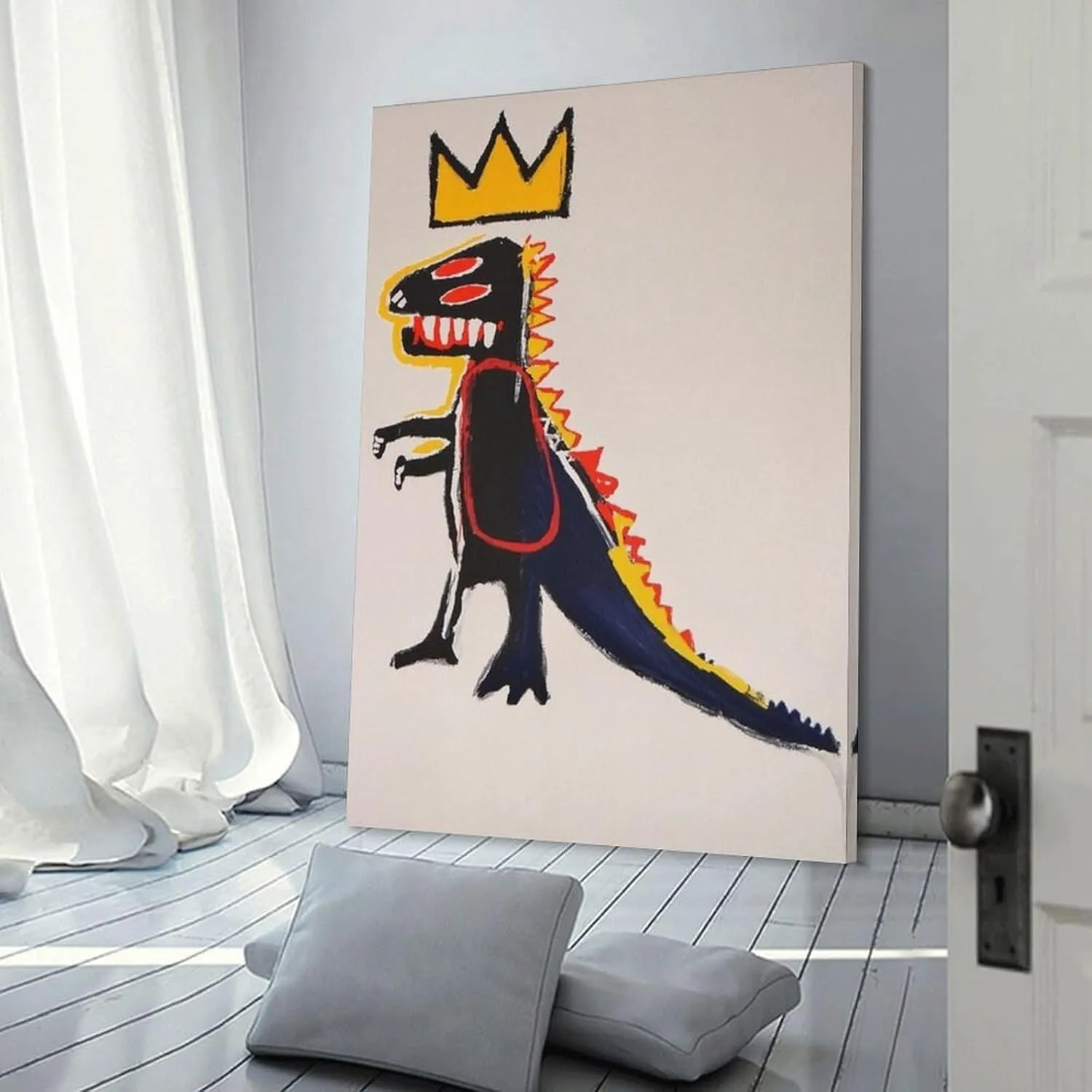 ALiOU Graffiti Abstraction Painting Pez Dispenser (984) 28 Michel Basquiat Poster Picture Print Canvas Poster Wall Paint Art Posters Decor Modern Home Artworks 12x18inch(30x45cm)