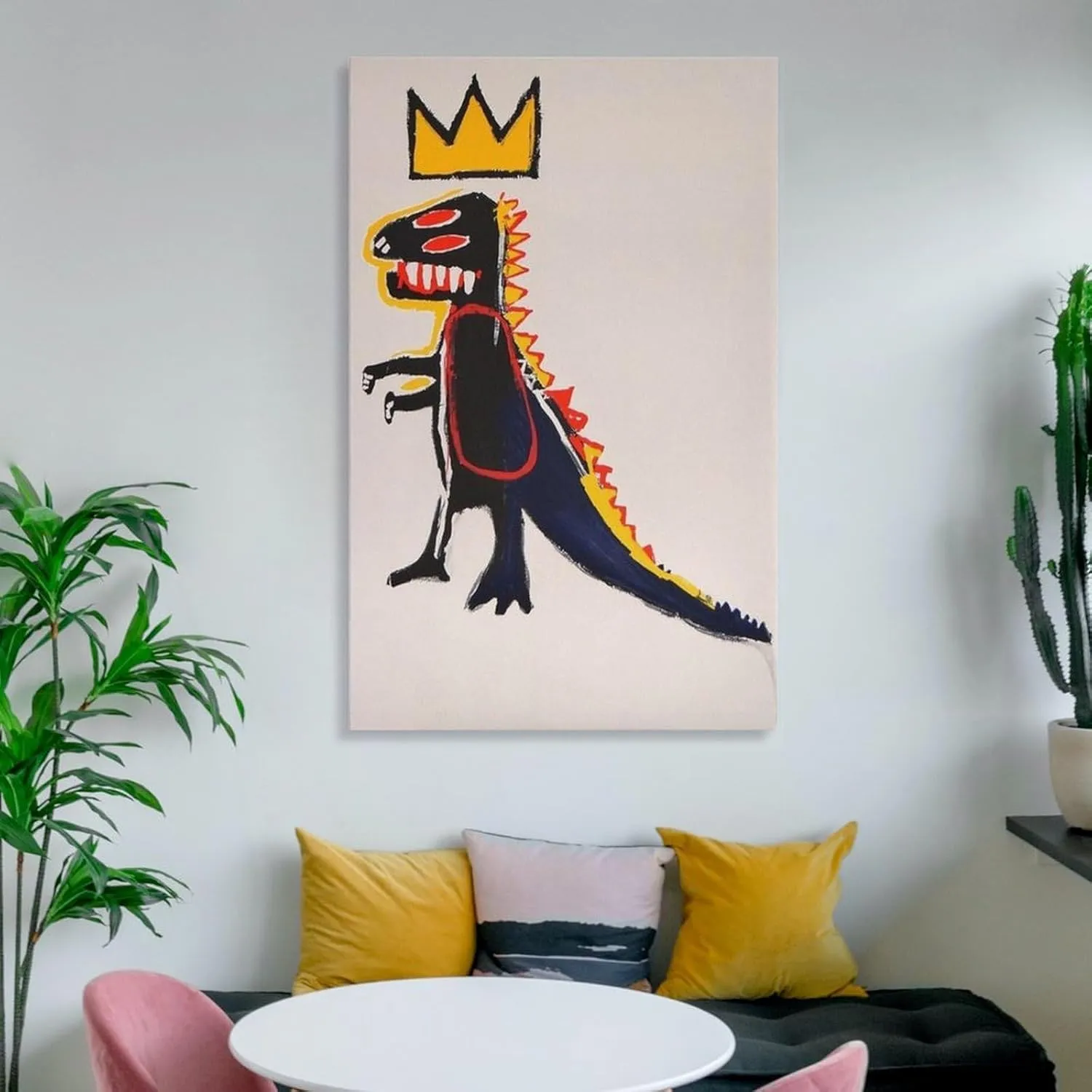 ALiOU Graffiti Abstraction Painting Pez Dispenser (984) 28 Michel Basquiat Poster Picture Print Canvas Poster Wall Paint Art Posters Decor Modern Home Artworks 12x18inch(30x45cm)