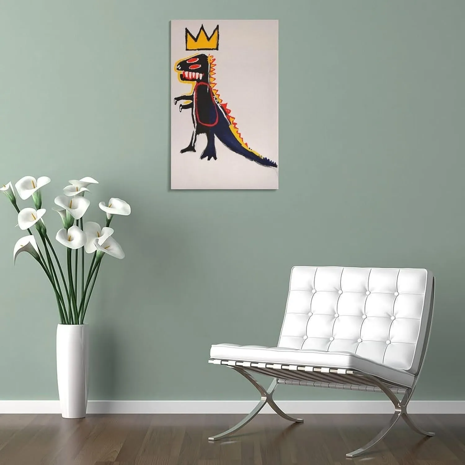 ALiOU Graffiti Abstraction Painting Pez Dispenser (984) 28 Michel Basquiat Poster Picture Print Canvas Poster Wall Paint Art Posters Decor Modern Home Artworks 12x18inch(30x45cm)