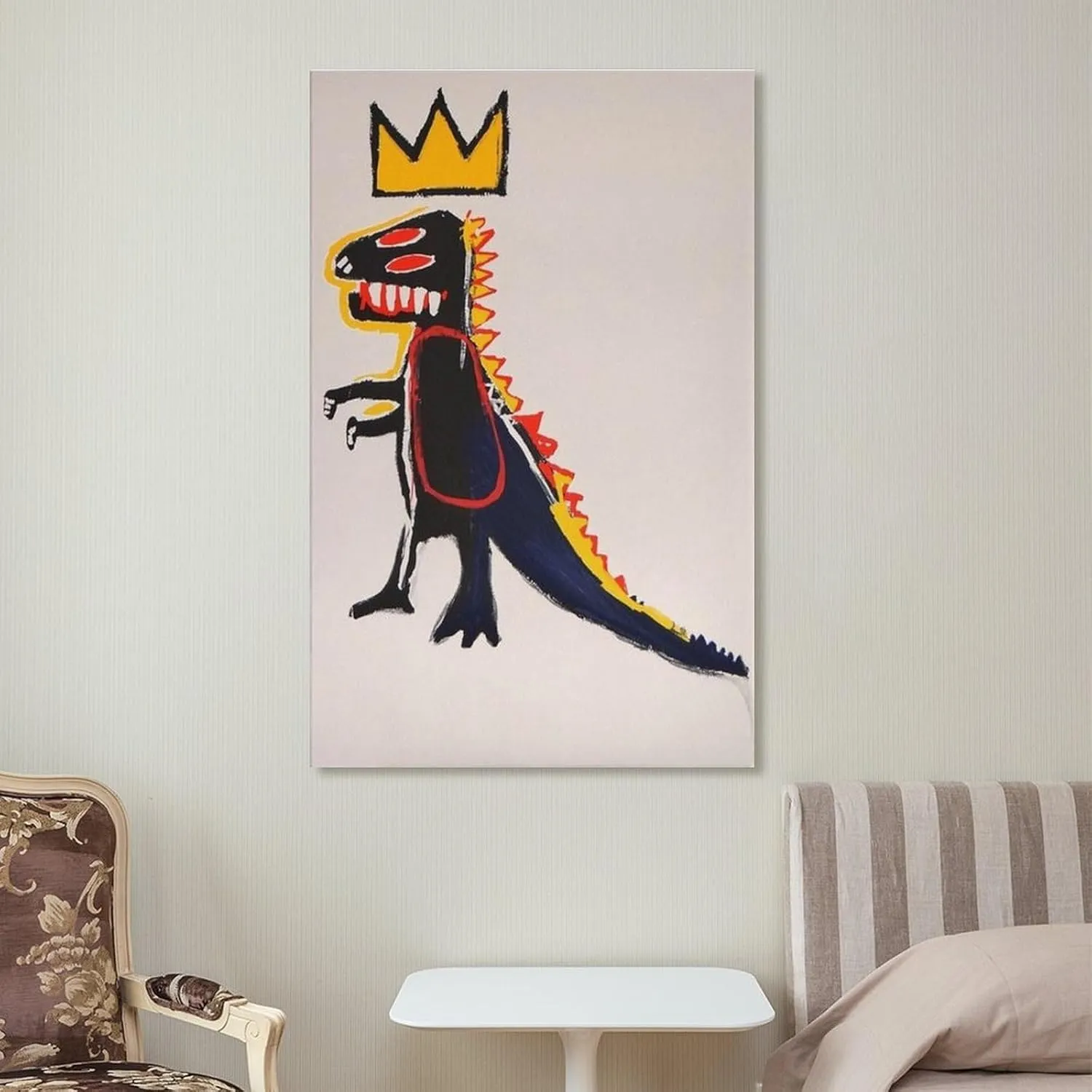 ALiOU Graffiti Abstraction Painting Pez Dispenser (984) 28 Michel Basquiat Poster Picture Print Canvas Poster Wall Paint Art Posters Decor Modern Home Artworks 12x18inch(30x45cm)