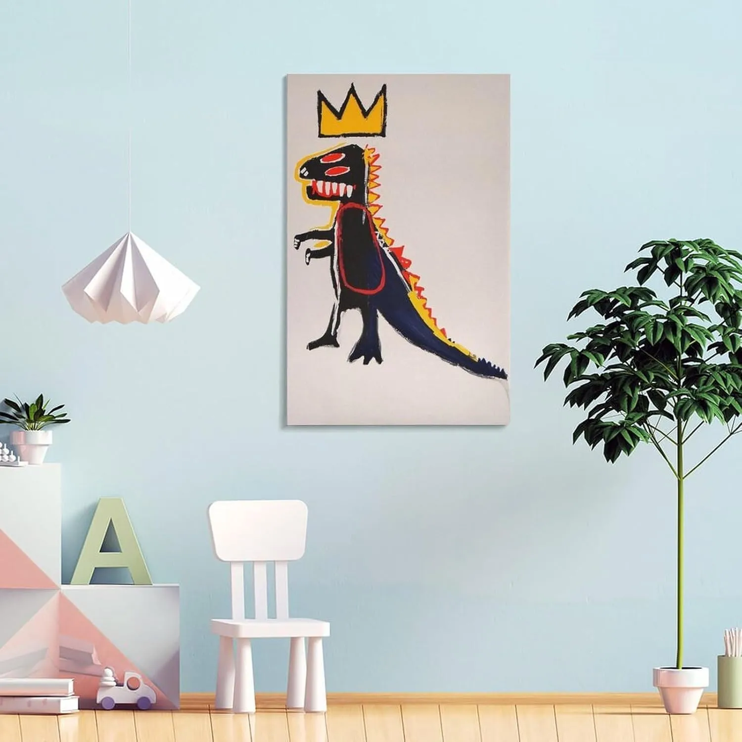ALiOU Graffiti Abstraction Painting Pez Dispenser (984) 28 Michel Basquiat Poster Picture Print Canvas Poster Wall Paint Art Posters Decor Modern Home Artworks 12x18inch(30x45cm)