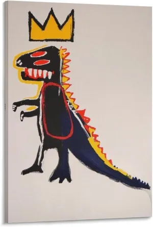 ALiOU Graffiti Abstraction Painting Pez Dispenser (984) 28 Michel Basquiat Poster Picture Print Canvas Poster Wall Paint Art Posters Decor Modern Home Artworks 12x18inch(30x45cm)