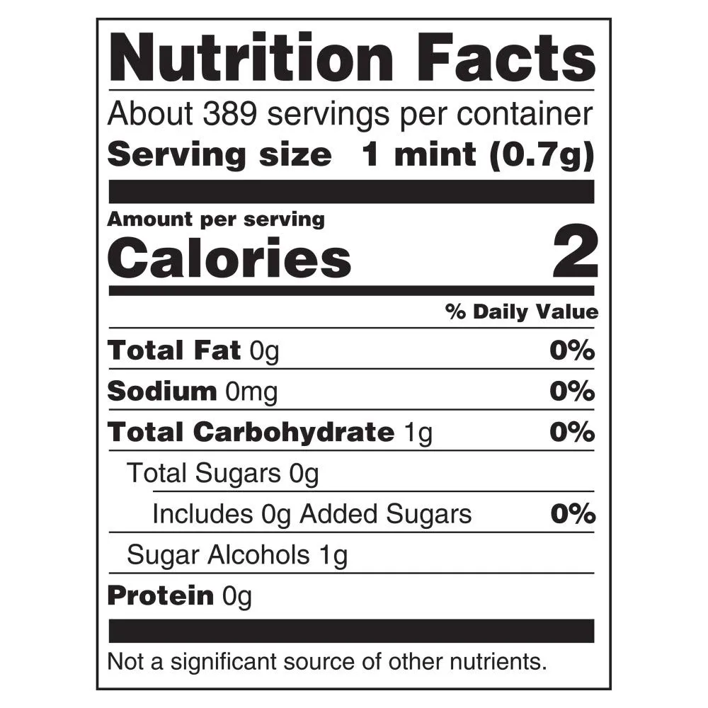 ALTOIDS Arctic Peppermint Breath Mints - Altoid Hard Candy Bulk Pack, 1.2 oz Tin, Pack of 8