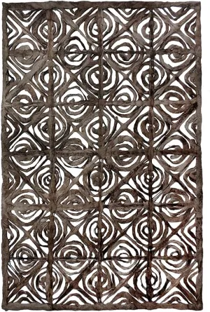 Amate Bark Paper from Mexico- Flowers Cafe 15.5x23 Inch Sheet