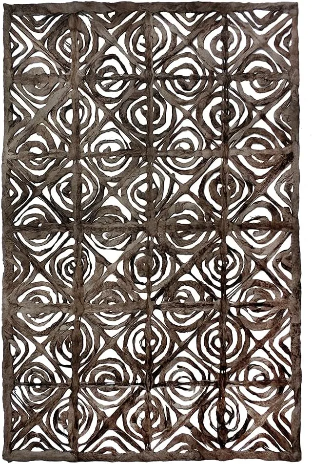 Amate Bark Paper from Mexico- Flowers Cafe 15.5x23 Inch Sheet