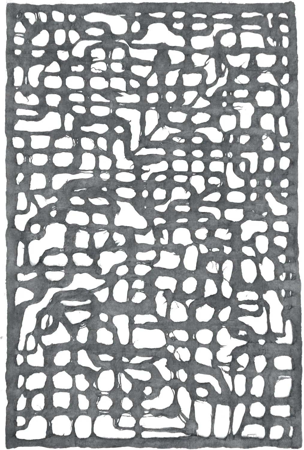 Amate Bark Paper from Mexico- Metro Steel Gray 15.5x23 Inch Sheet