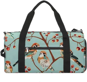 American Kestrel Pattern Gym Bag for Women Men Lightweight Duffel Bag Travel Tote Bag Sports Bag with Shoulder Strap
