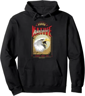 Anadarko Native American Eagle Spirit Vintage Honor Pullover Hoodie