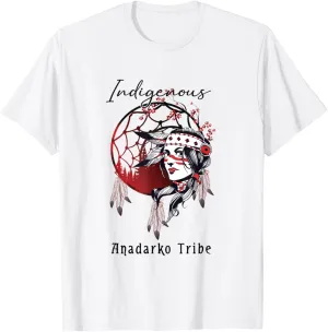 Anadarko Native American Indian Proud Girl Dreamcatcher T-Shirt