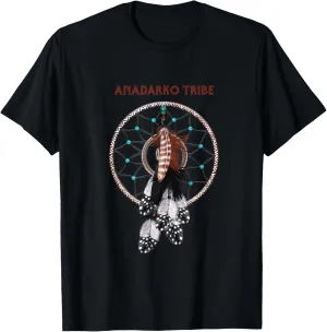 Anadarko Native American Indian Retro Dreamcatcher Feather T-Shirt