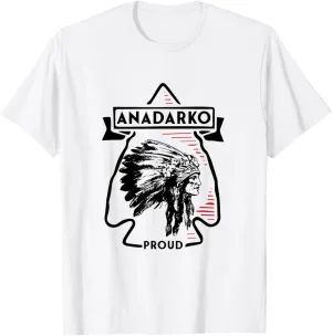 Anadarko Native American Indian Vintage Indian Cheif Arrow T-Shirt