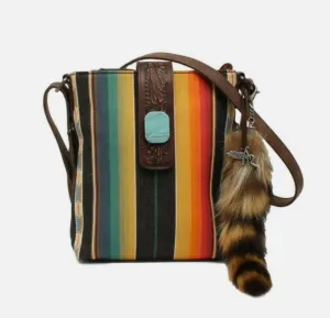 Angel Ranch Western Handbag Womens Concealed Carry Serape Multi Color D330000697