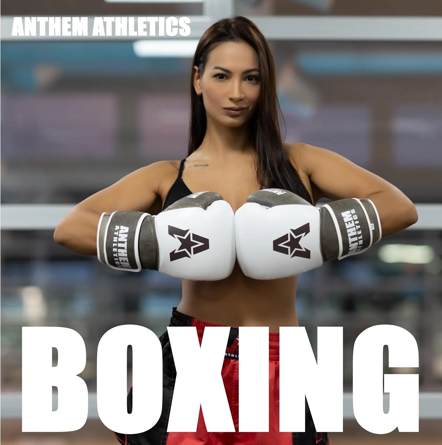 Anthem Athletics Stormbringer Full Grain Leather Boxing Gloves Men Women Muay Thai Gloves 12 oz 14 oz or 16 oz Boxing Gloves
