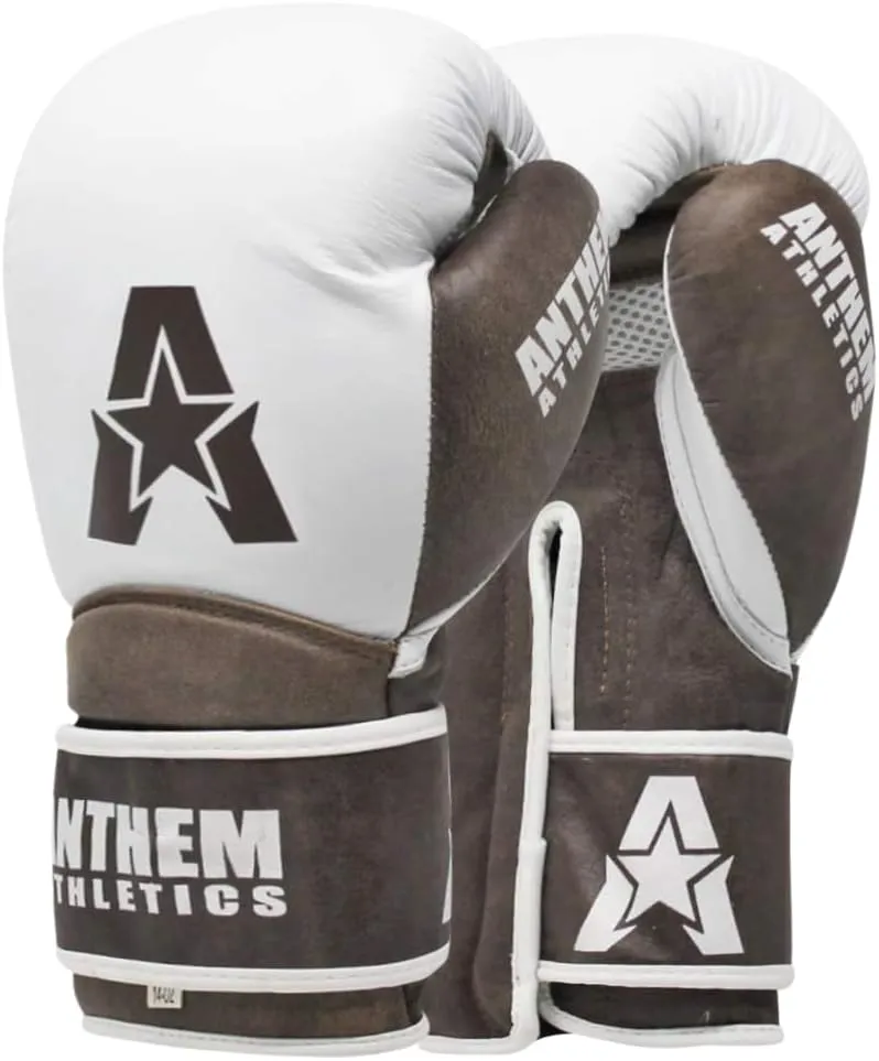 Anthem Athletics Stormbringer Full Grain Leather Boxing Gloves Men Women Muay Thai Gloves 12 oz 14 oz or 16 oz Boxing Gloves