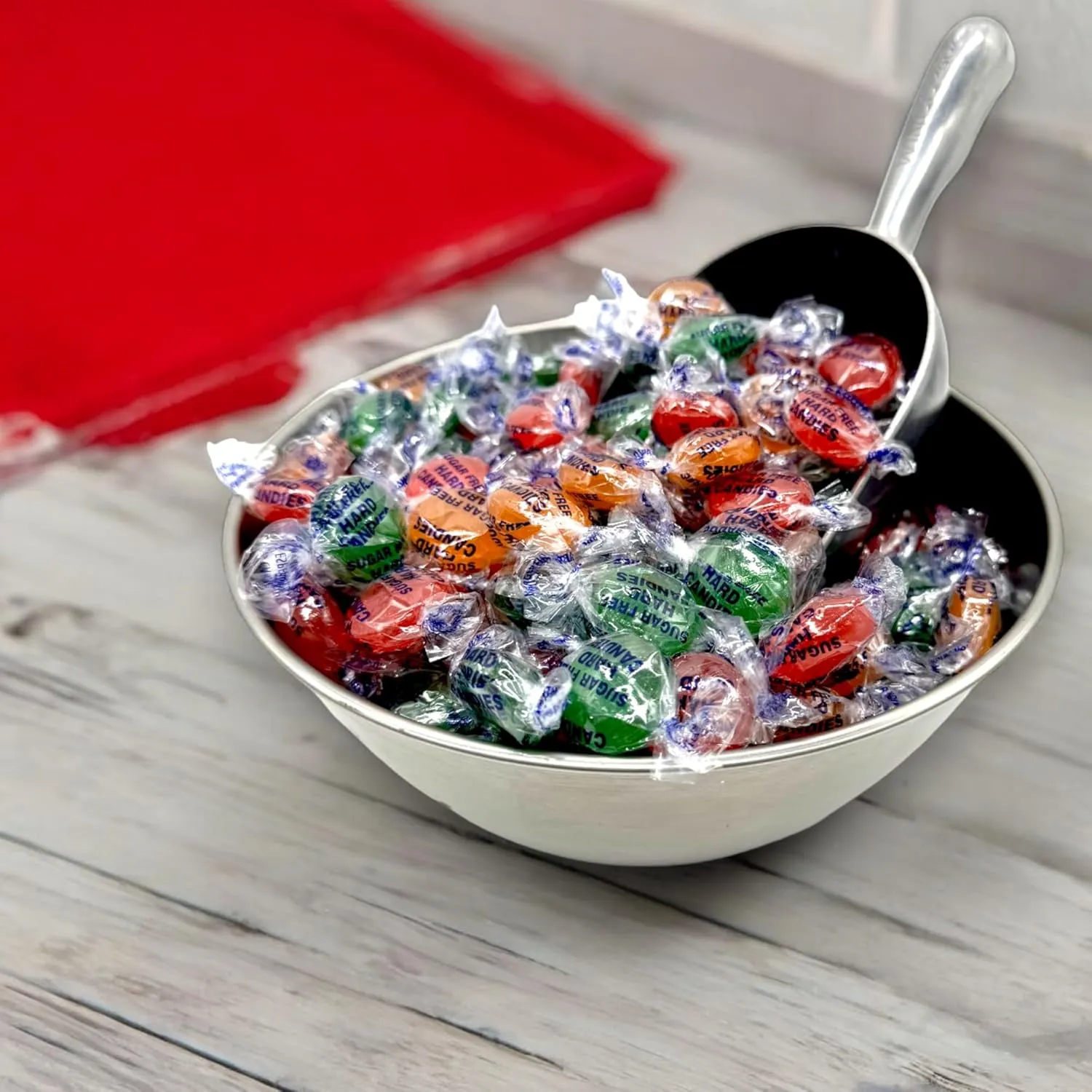 Arcor Sugar Free Assorted Fruit Flavors Gourmet Hard Candy-Keto Friendly- Premium Quality 1.5 lbs, Delicious Taste Individually Wrapped Fruit Flavors Hard Candy-Ideal Diabetic & Gluten Free(24 oz)